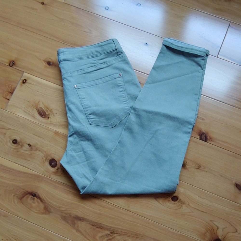 Light green jeans